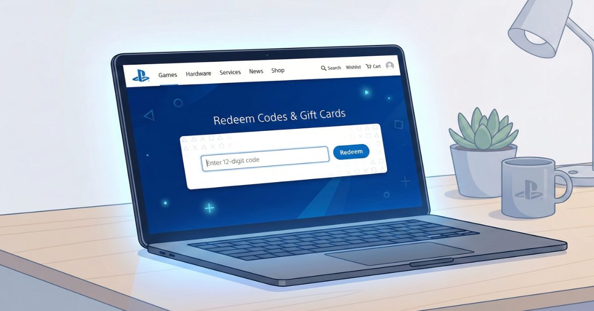 How to Redeem a PlayStation Code Online (Browser Method 2026)